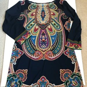 Tunic dresses in unique beautiful pattern.